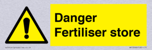 Danger Fertiliser store